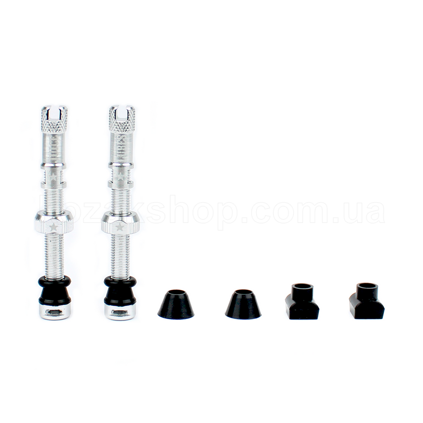 Ниппели бескамерные Juice Lubes - 65 мм [Silver]