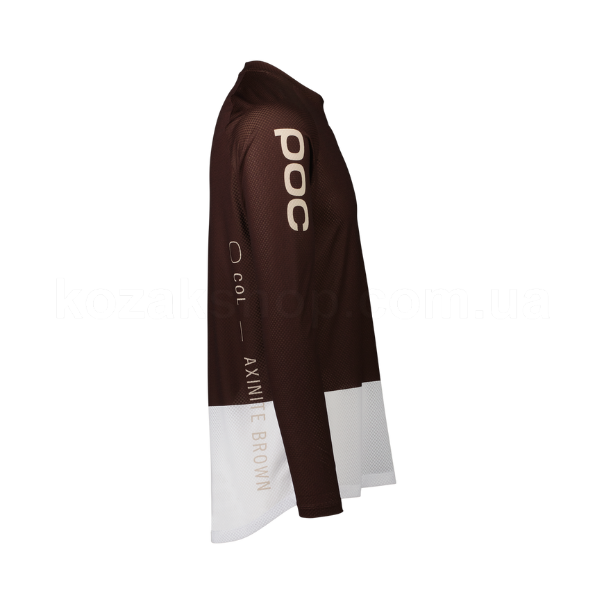 Джерсі POC MTB Pure LS Jersey (Axinite Brown/Hydrogen White) - M