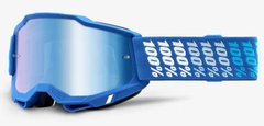 Маска 100% ACCURI 2 Goggle Yarger - Mirror Blue Lens, Mirror Lens