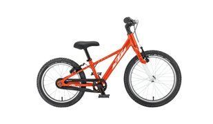 Детский велосипед KTM WILD CROSS 16" оранжевый (белый), 2021