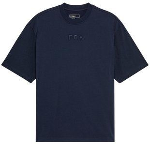 Футболка FOX OVERSIZE Tee - WORDMARK [Midnight], L
