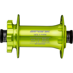 Передня втулка SPANK HEX J-Type Boost F15/20, Green