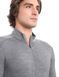 Термокофта Icebreaker 200 Oasis LS Half Zip MEN [Gritstone Heather] - M