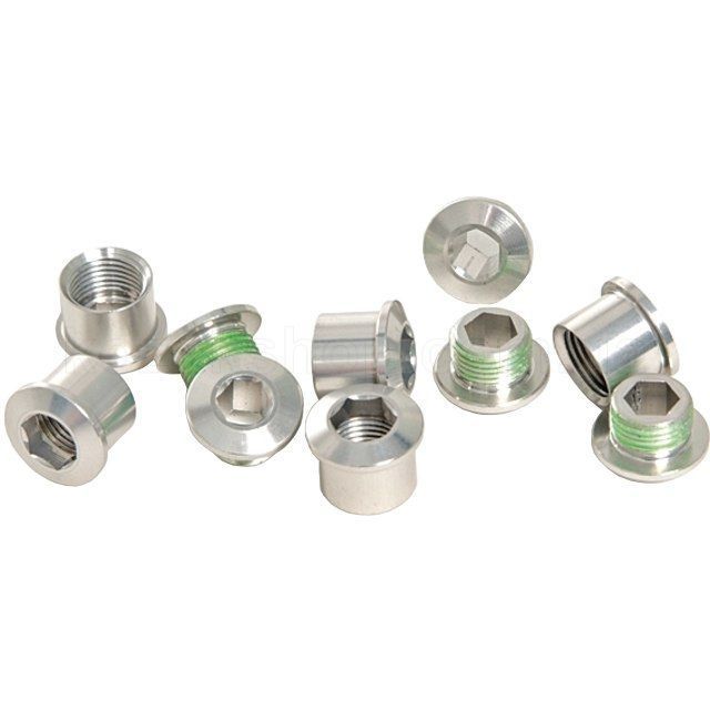 Бонки SRAM chainring bolt kit 5x2 M8.5x7 / M8.5x5 aluminum silver qty 5