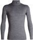 Термокофта Icebreaker 200 Oasis LS Half Zip MEN [Gritstone Heather] - M
