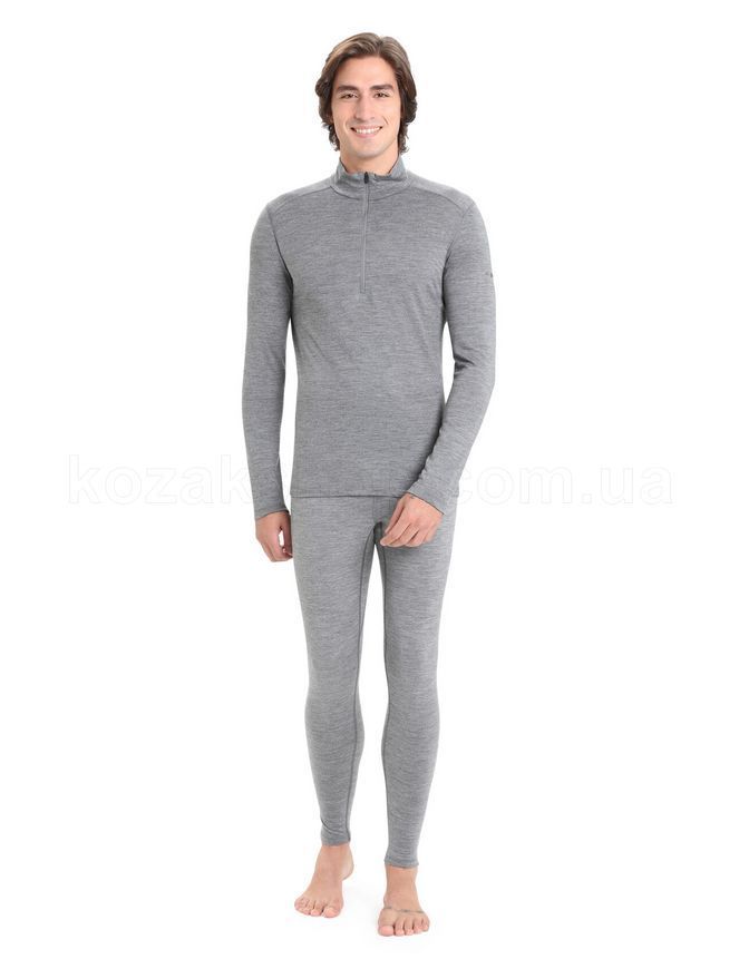 Термокофта Icebreaker 200 Oasis LS Half Zip MEN [Gritstone Heather] - M