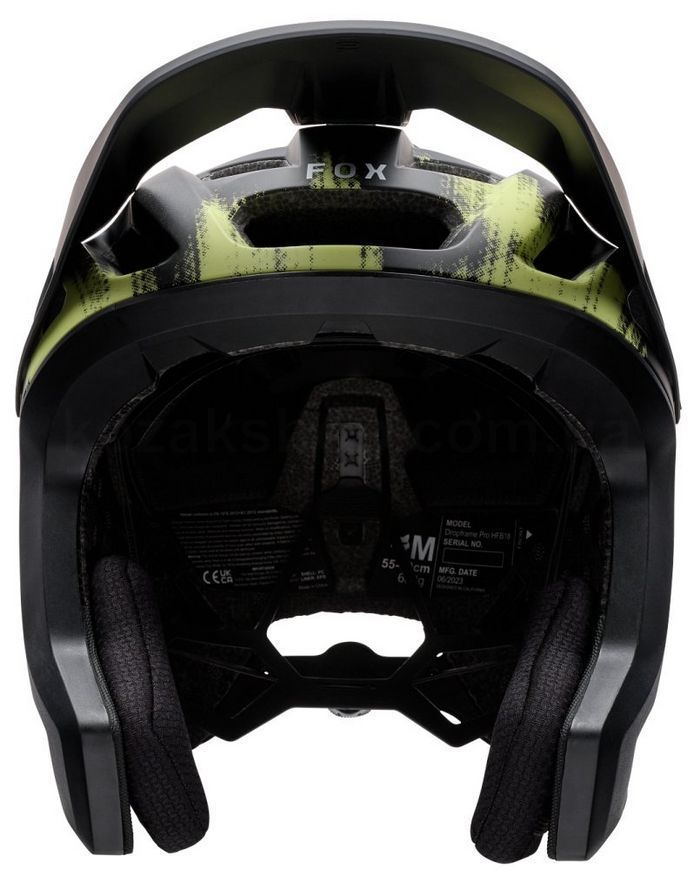 Вело шлем FOX DROPFRAME PRO Helmet - FLOW [Black], M