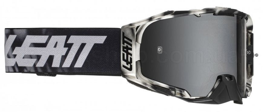 Маска LEATT Goggle Velocity 6.5 - Iriz Silver 50% [African Tiger], Mirror Lens