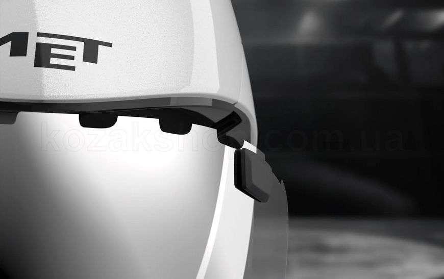 Аерошолом MET DRONE WIDE BODY II CE [WHITE METALLIC | GLOSSY] - M (55-58)