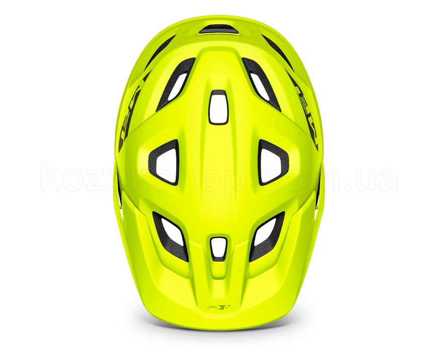Шлем MET Echo Lime Green | Matt, S/M (52-57 см)