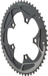Зірка SRAM Chain Ring Road X-Glide R 52T Yaw 11 Speed S2 Hidden Bolt/Non-Hidden Bolt 110 BCD Alum 5mm Silver BB30 or GXP (52-36)