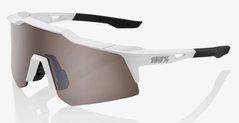 Очки Ride 100% SPEEDCRAFT XS - Matte White - HiPER Silver Mirror Lens, Mirror Lens