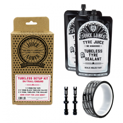 Набір безкамерки Juice Lubes DH/Trail/Enduro, 30mm Tape, 48mm Valves, 280ml Sealant