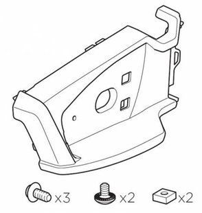 Каркас фари лівий 7-pin 52687 (VeloSpace 918) (TH 52687)