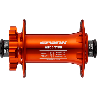 Передня втулка SPANK HEX J-Type Boost F15/20, Orange