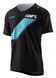 Вело джерси Ride 100% Celium Jersey [Black/Cyan], M