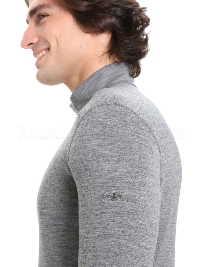 Термокофта Icebreaker 200 Oasis LS Half Zip MEN [Gritstone Heather] - S