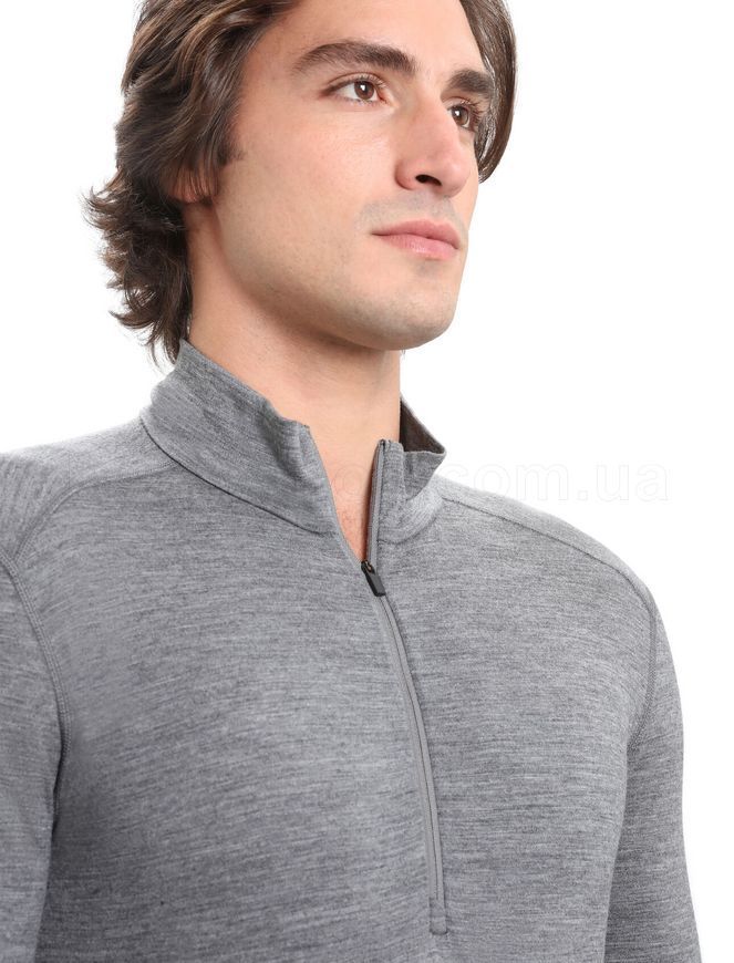 Термокофта Icebreaker 200 Oasis LS Half Zip MEN [Gritstone Heather] - S