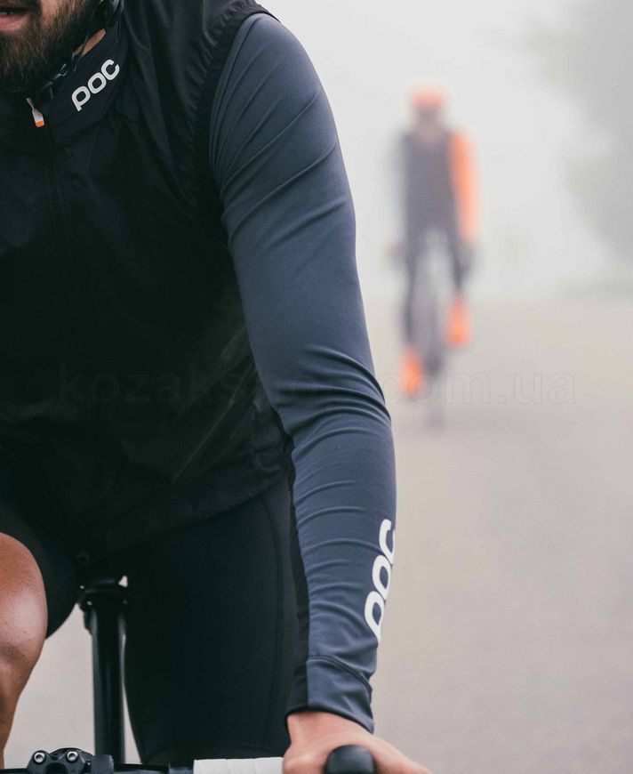 Джерси POC Essential Road Mid LS Jersey (Uranium Black/Sylvanite Grey, M)