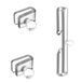 Кріплення зривок LEATT Tear-Off Post fits 4.5 strap - 3-pack