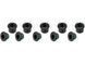 Бонки SRAM chainring bolt kit 5x2 M8.5x7 / M8.5x5 aluminum black qty 5