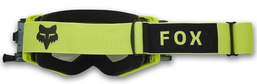 Маска FOX AIRSPACE ROLL-OFF Goggle [Flo Yellow], Roll-Off