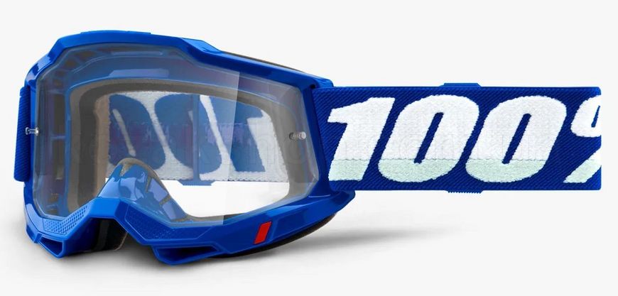 Маска 100% ACCURI 2 OTG Goggle Blue - Clear Lens, OTG