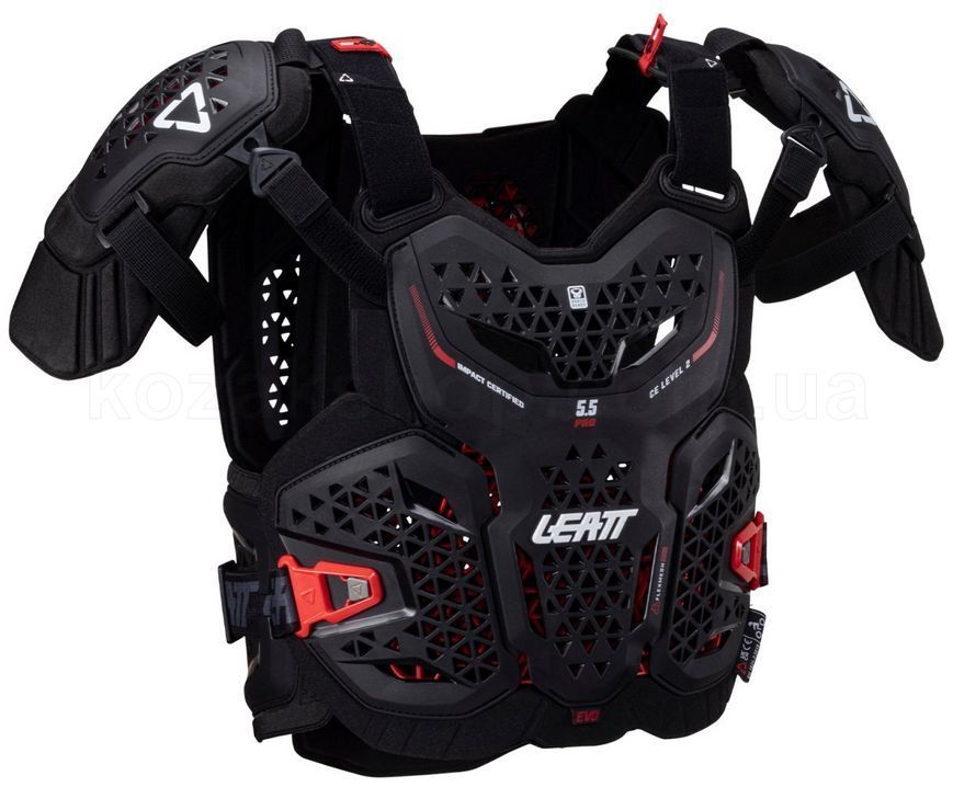 Защита тела LEATT 5.5 PRO EVO Chest Protector [Black], L/XL