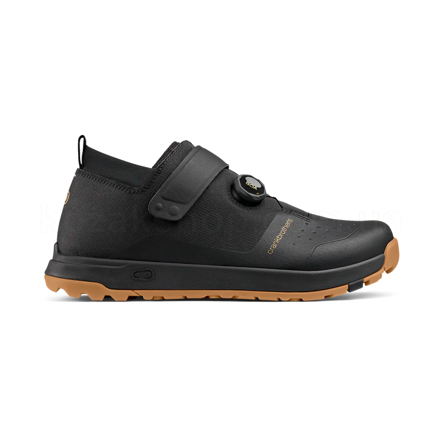 Контактная вело обувь CrankBrothers Mallet Trail BOA Clip-In [BLACK / GOLD - GUM OUTSOLE] - US 10.0