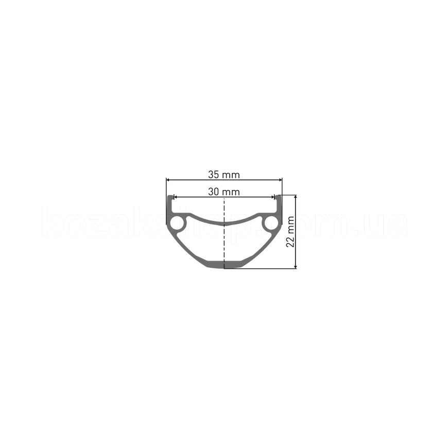 Обод DT Swiss U 663 29X30 32h 10a