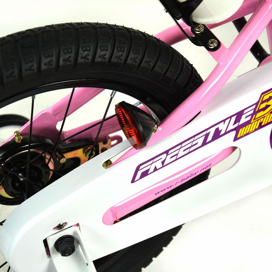 Детский велосипед RoyalBaby FREESTYLE 16", OFFICIAL UA, розовый