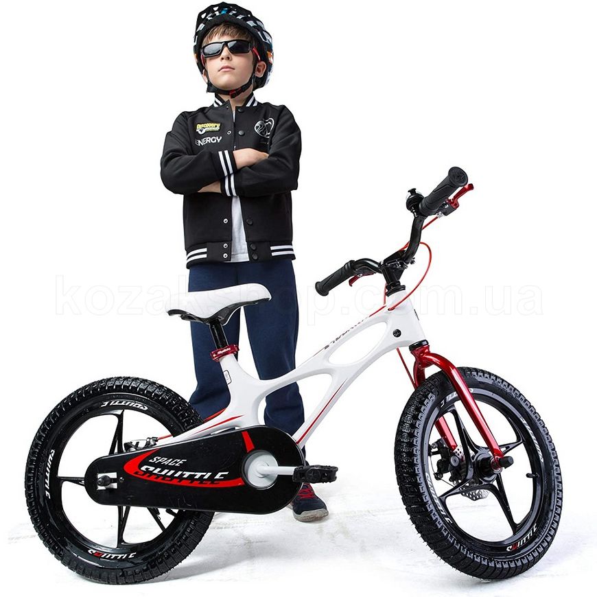 Дитячий велосипед RoyalBaby SPACE SHUTTLE 16", OFFICIAL UA, чорний