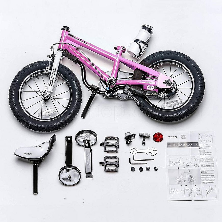 Дитячий велосипед RoyalBaby FREESTYLE 16", OFFICIAL UA, рожевий