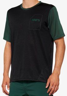 Вело джерси Ride 100% RIDECAMP SS Jersey [Forest Green], M