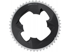 Звезда SRAM AXS Double Asymmetric 46T 107BCD 2X12 FORCE POLAR GREY WITH COVER PLATE