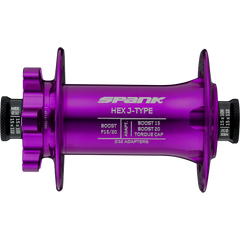 Передня втулка SPANK HEX J-Type Boost F15/20, Purple