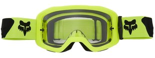 Маска FOX MAIN II GOGGLE - CORE [Flo Yellow], Clear Lens