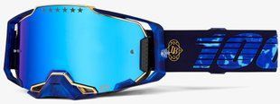Маска 100% ARMEGA Goggle [Bruni Signature], Mirror Blue Lens