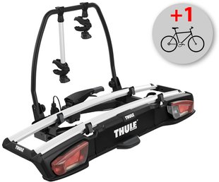 Велокріплення на фаркоп Thule VeloSpace XT 938 + Thule 9381 Bike Adapter (TH 938-9381)