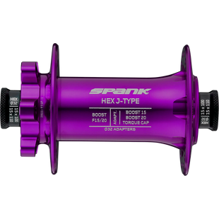 Передня втулка SPANK HEX J-Type Boost F15/20, Purple