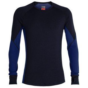 Термокофта Icebreaker 260 Zone LS Crewe MEN MIDNIGHT [NAVY] -/ROYAL NAVY S