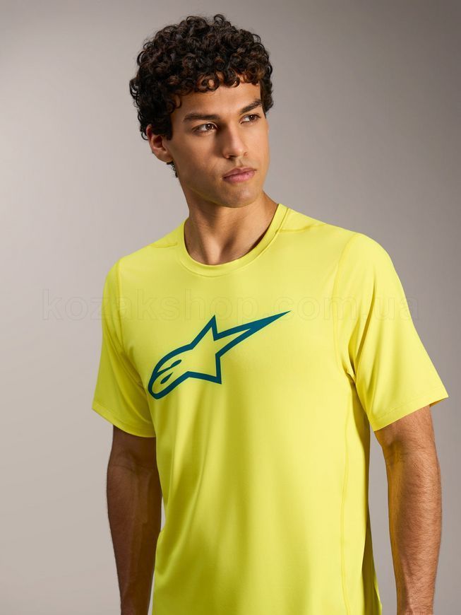 Вело джерси Alpinestars A-Dura Ride SS Jersey [Yellow Fluo] - L