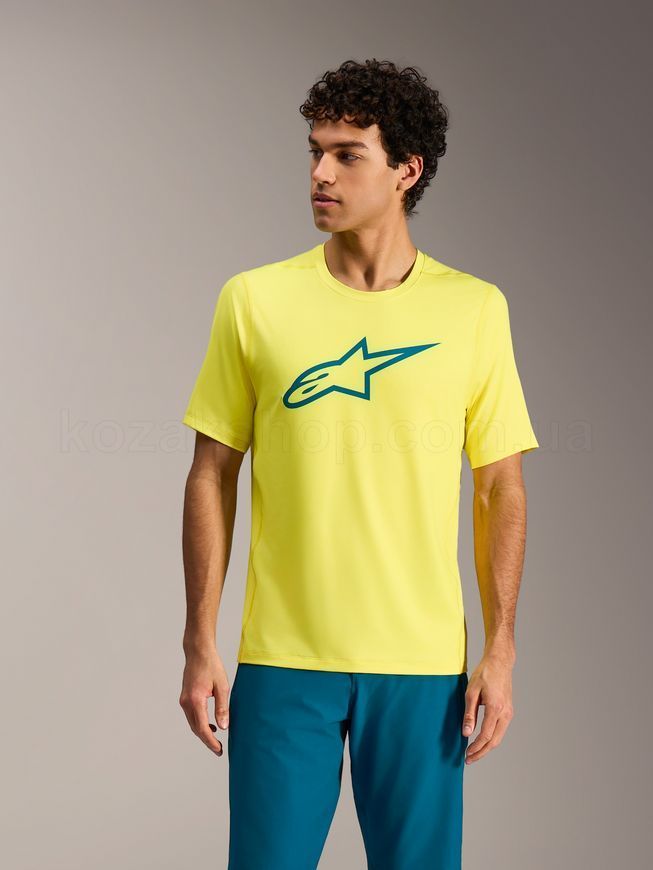 Вело джерси Alpinestars A-Dura Ride SS Jersey [Yellow Fluo] - L