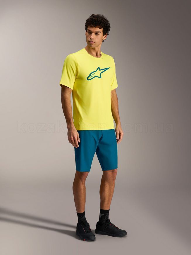 Вело джерси Alpinestars A-Dura Ride SS Jersey [Yellow Fluo] - L