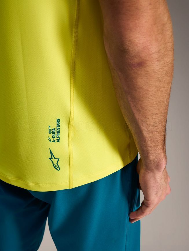 Вело джерси Alpinestars A-Dura Ride SS Jersey [Yellow Fluo] - L