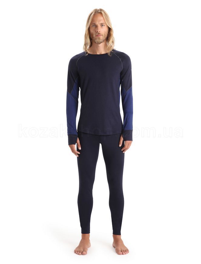 Термокофта Icebreaker 260 Zone LS Crewe MEN MIDNIGHT [NAVY] -/ROYAL NAVY S
