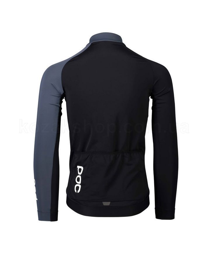 Джерси POC Essential Road Mid LS Jersey (Uranium Black/Sylvanite Grey, S)