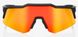 Окуляри Ride 100% SPEEDCRAFT XS - Soft Tact Black - HiPER Red Multilayer Mirror Lens, Mirror Lens