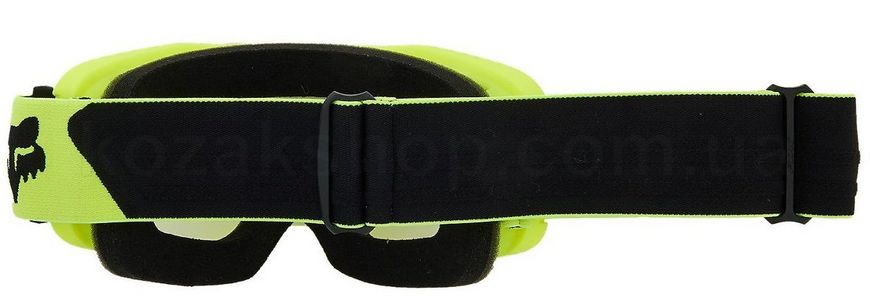 Маска FOX MAIN II GOGGLE - CORE [Flo Yellow], Clear Lens