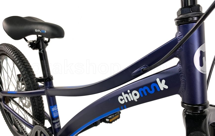 Дитячий велосипед RoyalBaby Chipmunk Explorer 20", OFFICIAL UA, синій